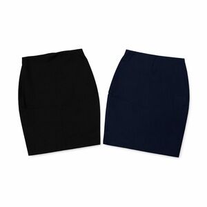 Philosophy Black and Navy Pencil Skirt Set